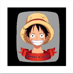 luffy sang pelaut Posters and Art